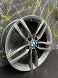 GENUINE BMW 1/2/3/4 SERIES F30 F31 F32 18” 400M ANTHRACITE ALLOY WHEELS 7845880