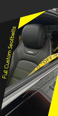 Custom seatbelt belts deals