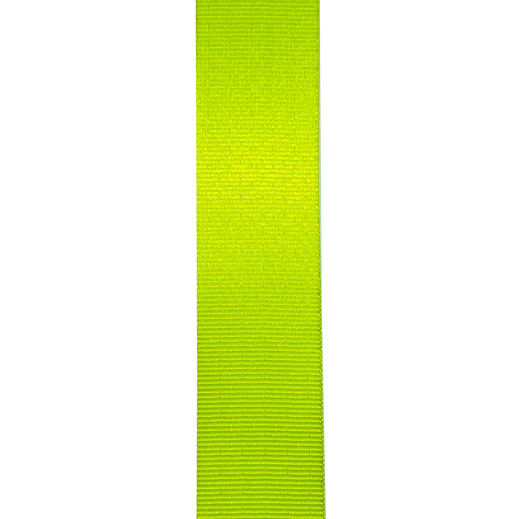 Vibe Belts - Custom Seat Belt Re-Webbing Service - Dayglo Yellow