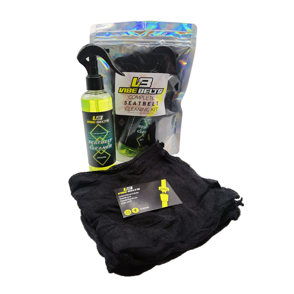 Vibe Belts - Complete Seatbelt Cleaning Kit